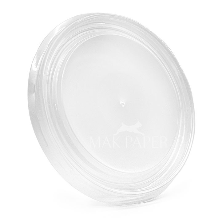 mak paper soup salad lid with venting hole Ø111mm pp transparent